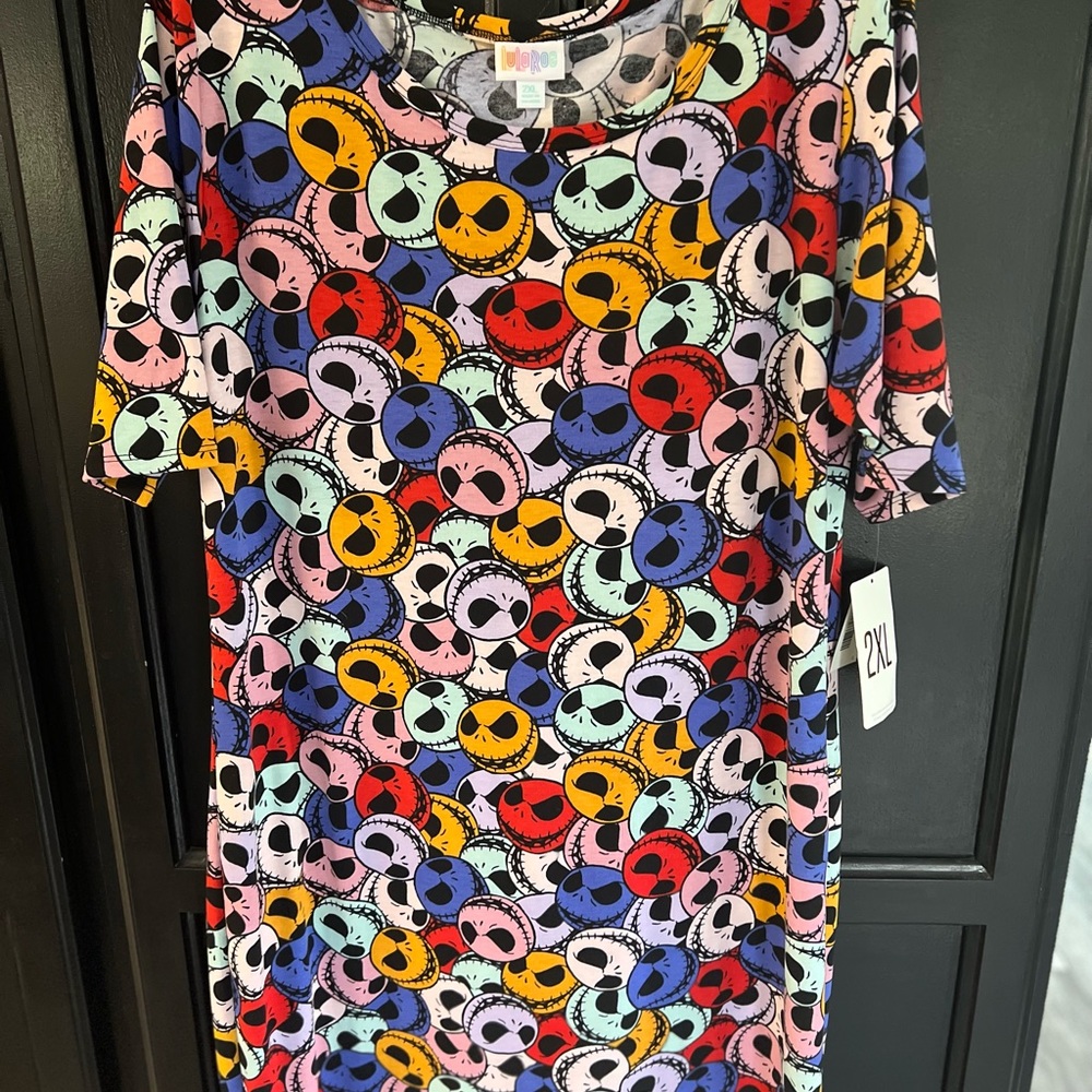 Jack Skellington multicolor "Julia" 2XL